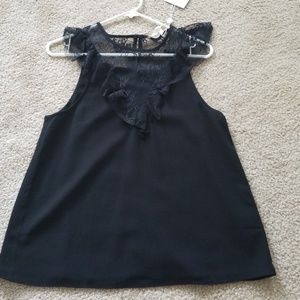 Wayf Tops - Black lace top Wayf Tops - Black lace top